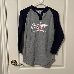 rawlings baseball shirt